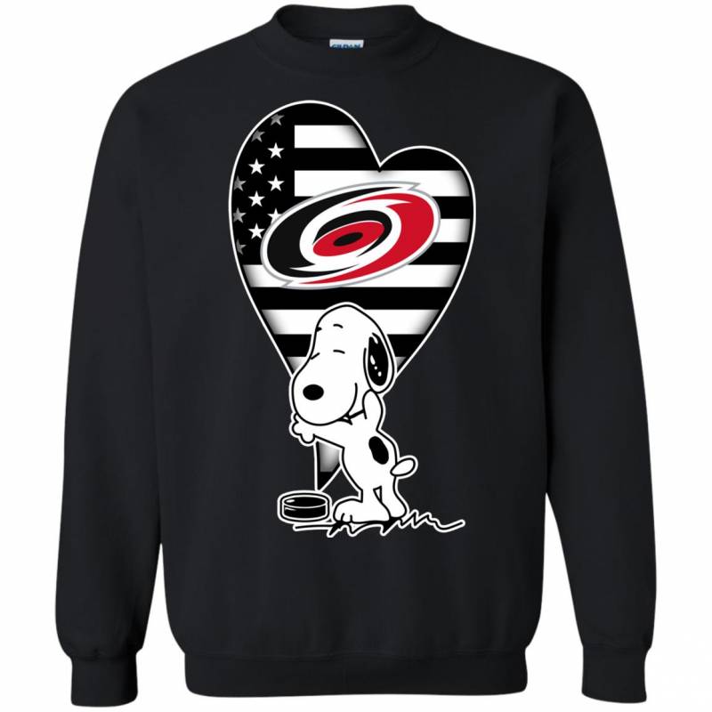 Carolina Hurricanes Snoopy In My Heart Shirts