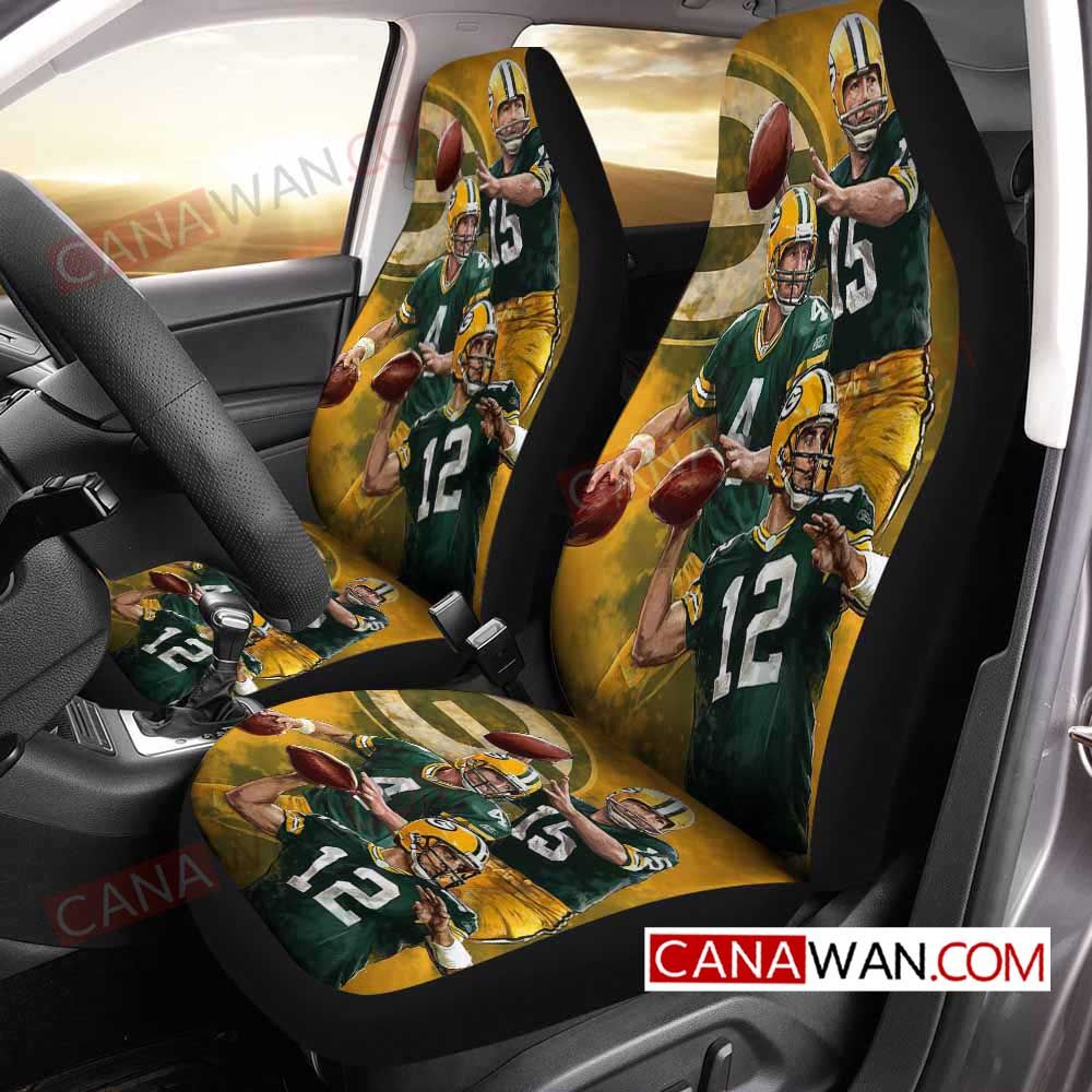 Green Bay Packers Style112 3D Customized Personalized Car Seat Cover