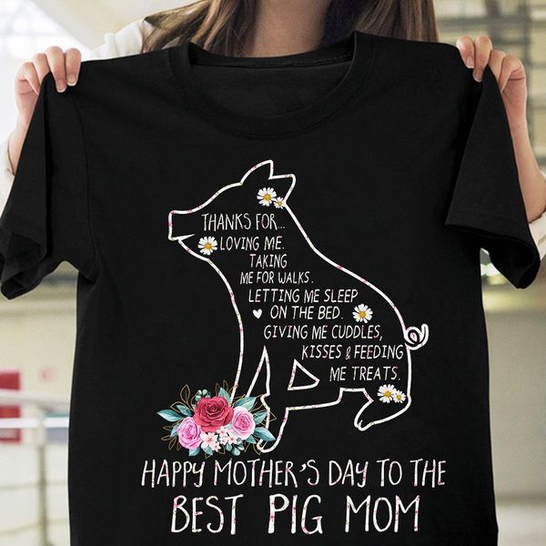 Pig Mom Happy Mother Day Classic T-Shirt