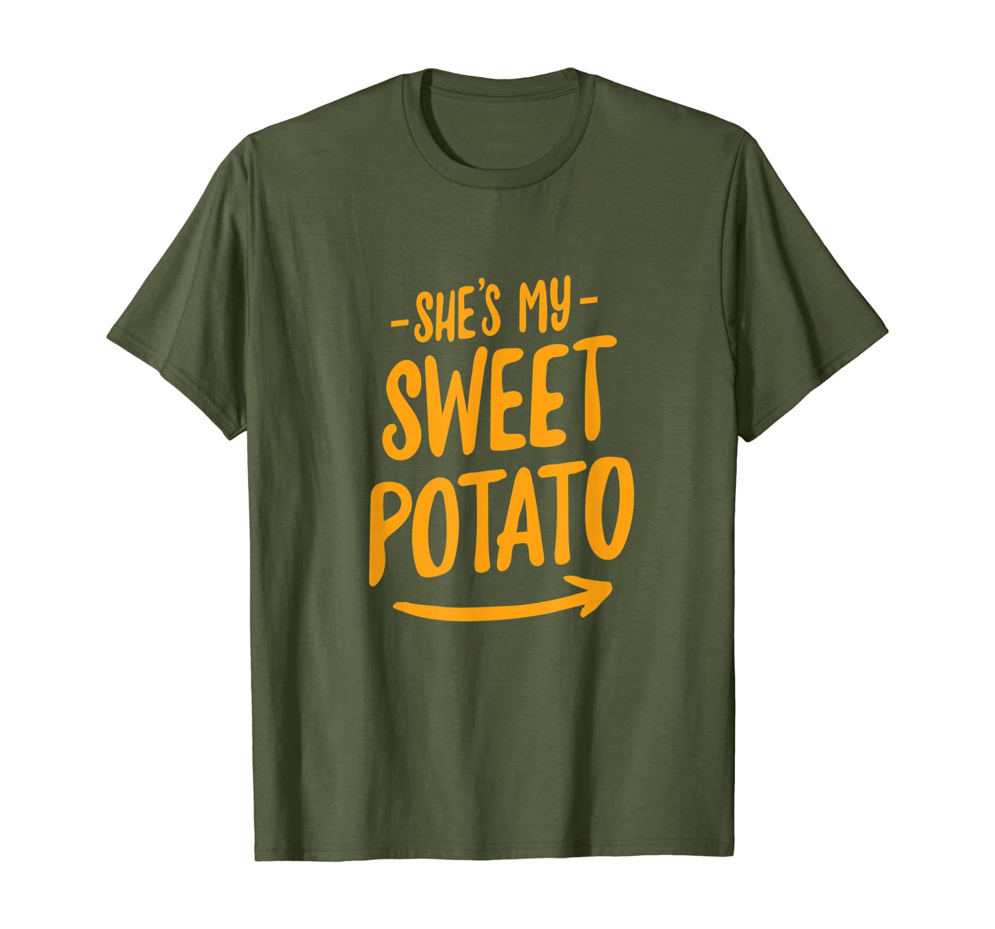 She’S My Sweet Potato T-Shirt I Yam Couple’S Matching Shirt T-Shirt