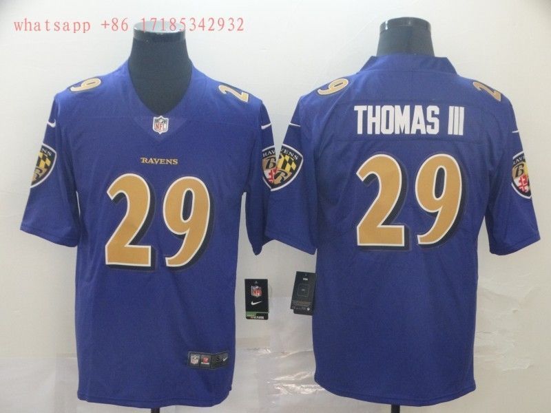 Baltimore Ravens Earl Thomas #29 2020 NFL Blue Jersey Jersey