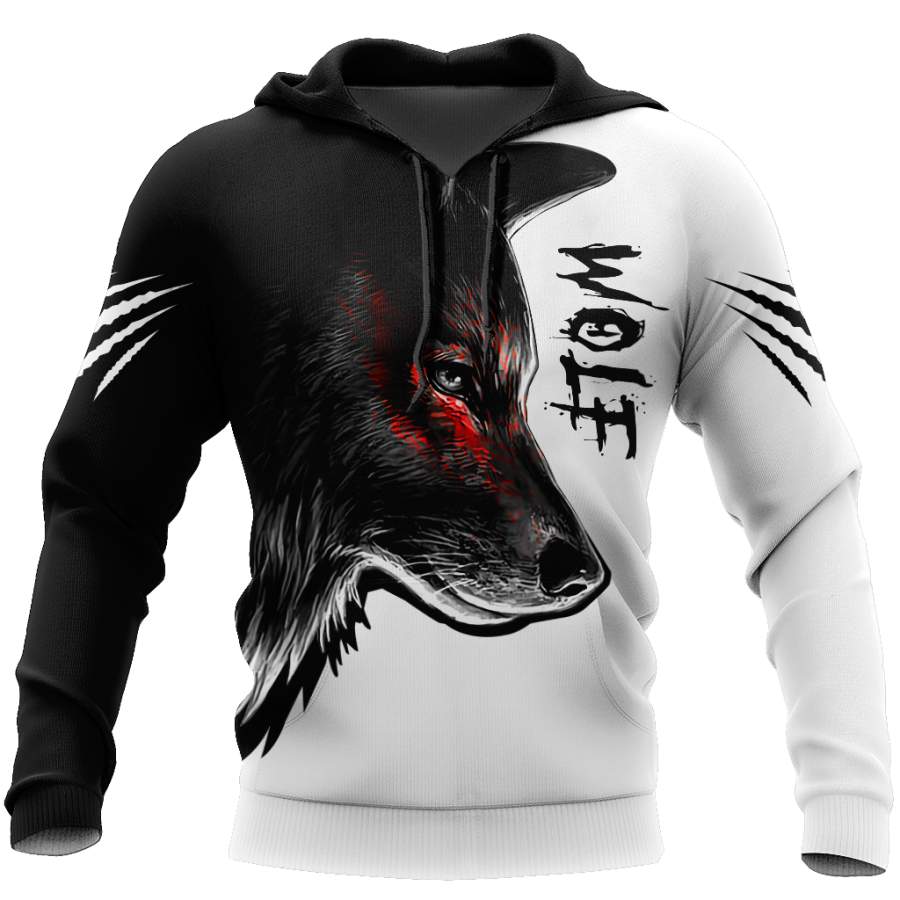 Wolf 3D All Over Printed Shirts For Men and Women HAC080501