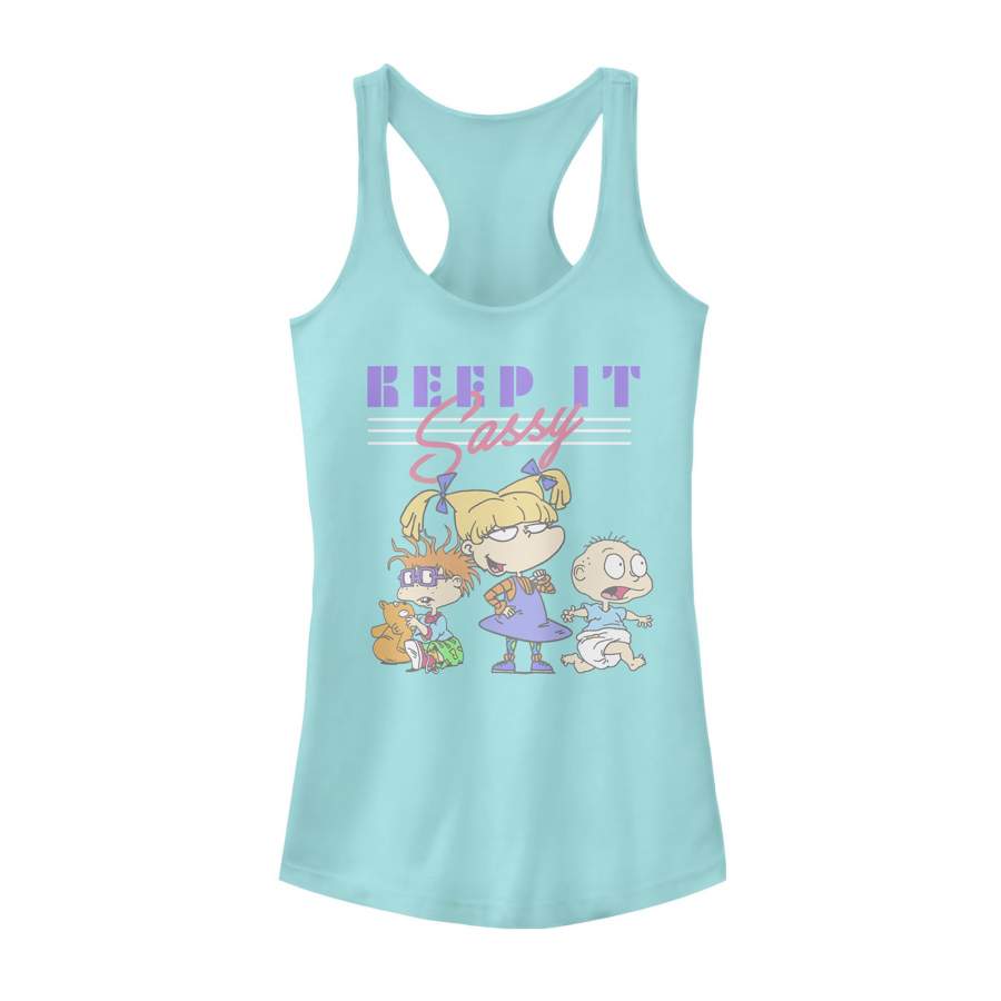 Rugrats Junior’s Keep It Sassy  Racerback Tank