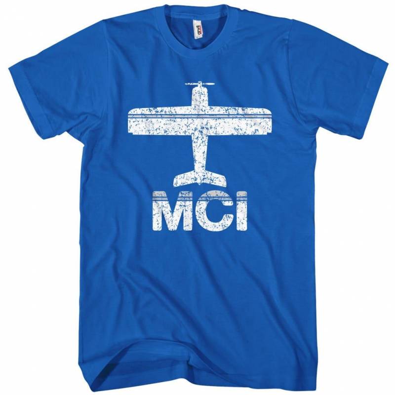 Crushtee Fly Kansas City MCI Airport Unisex Kansas City Airport, Plane Shirt, Airplane Shirt, Missouri Tee T-shirt Hoodie