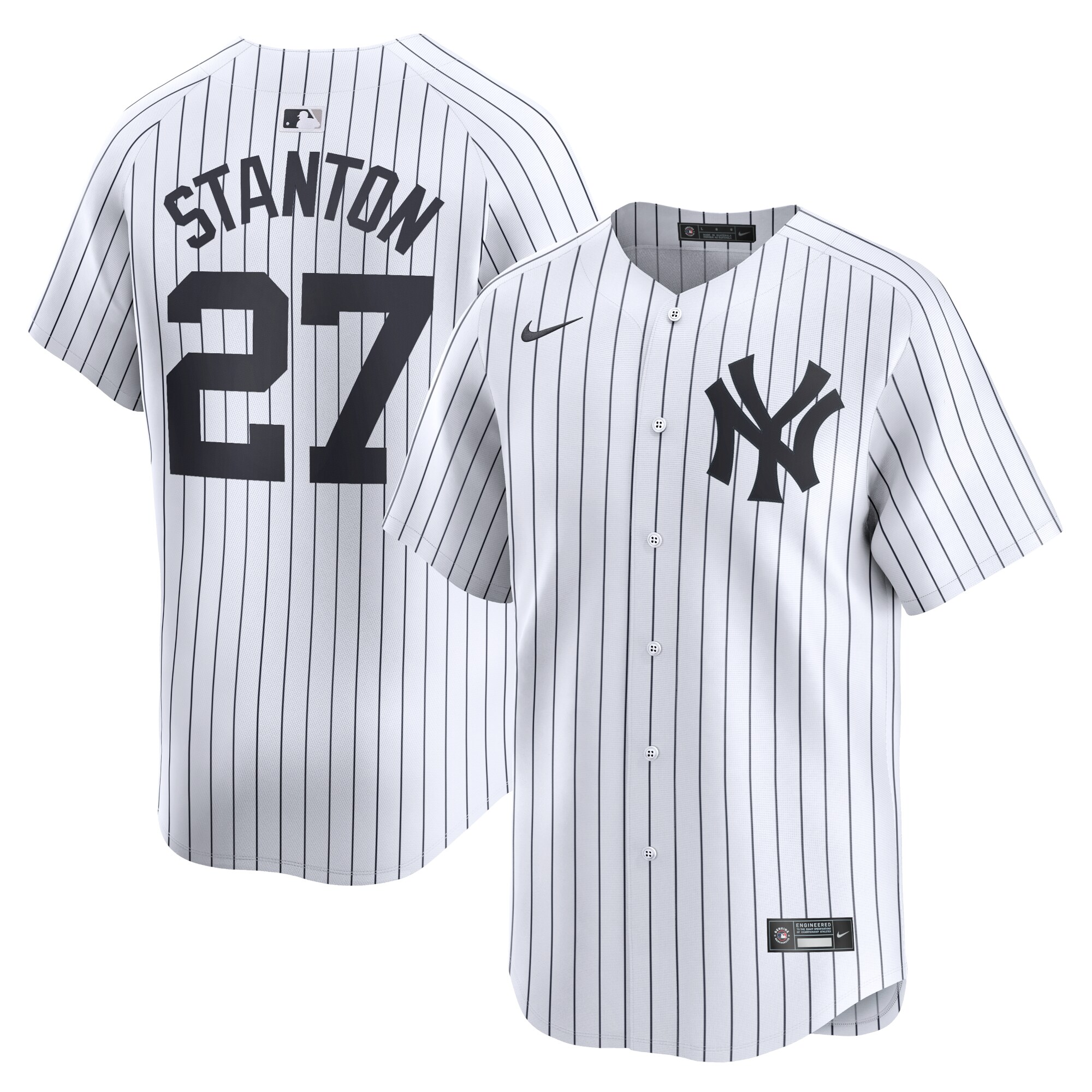 Giancarlo Stanton New York Yankees Home Limited Player Jersey – White