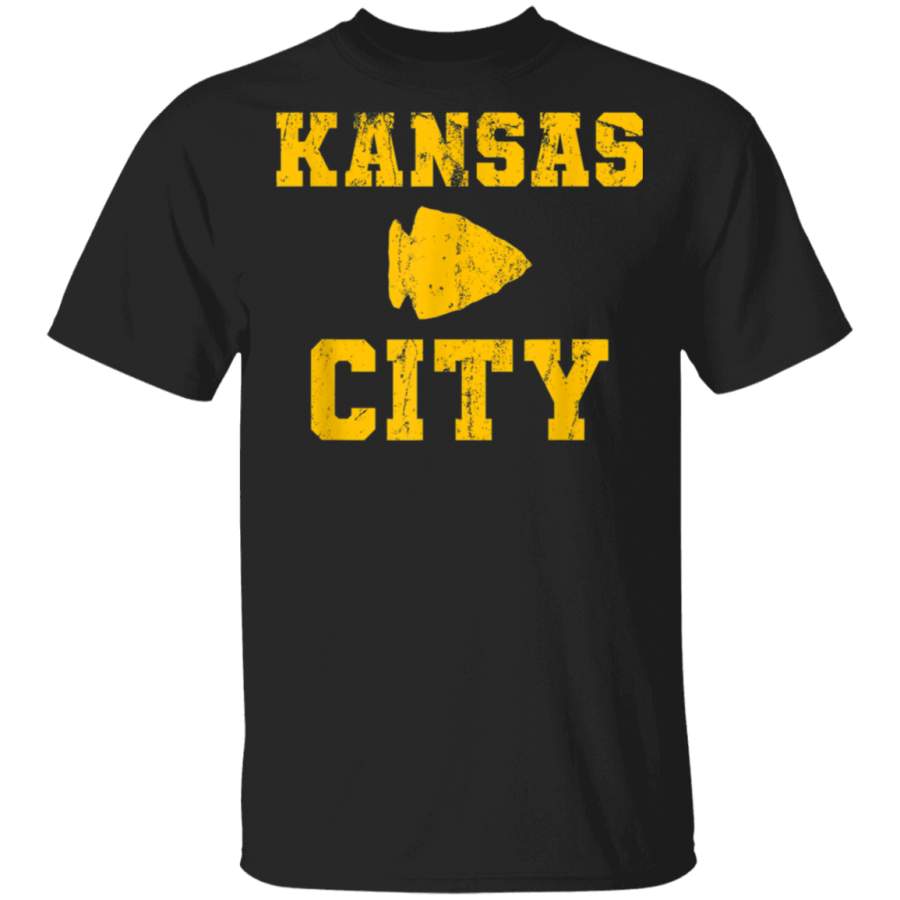 KC Kansas City Kingdom Arrowhead 2020 Vintage TShirt