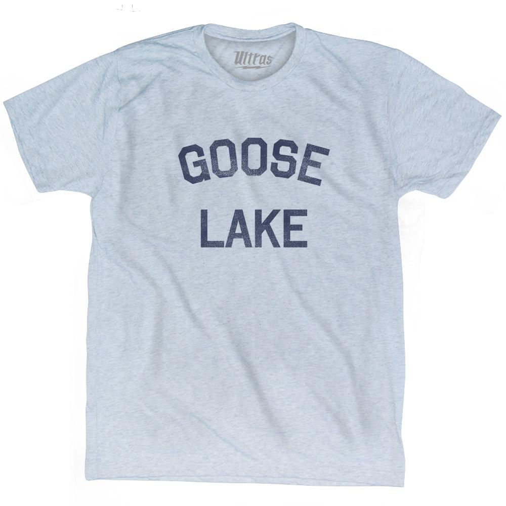 Alaska Goose Lake Adult Tri-Blend Vintage T-shirt