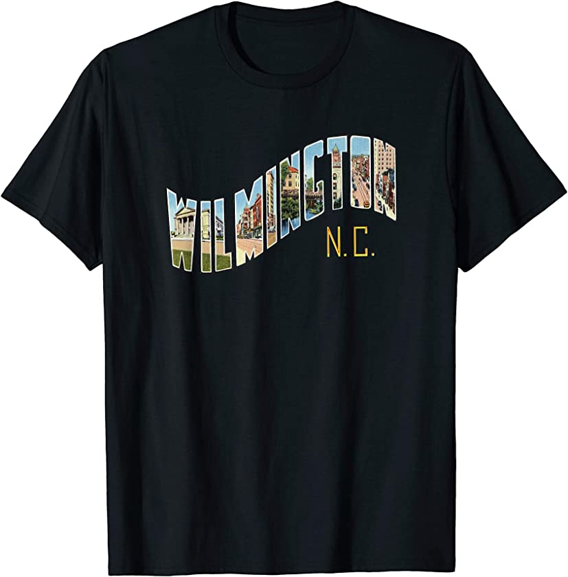 Wilmington North Carolina NC USA Vintage Retro-Souvenir T-Shirt