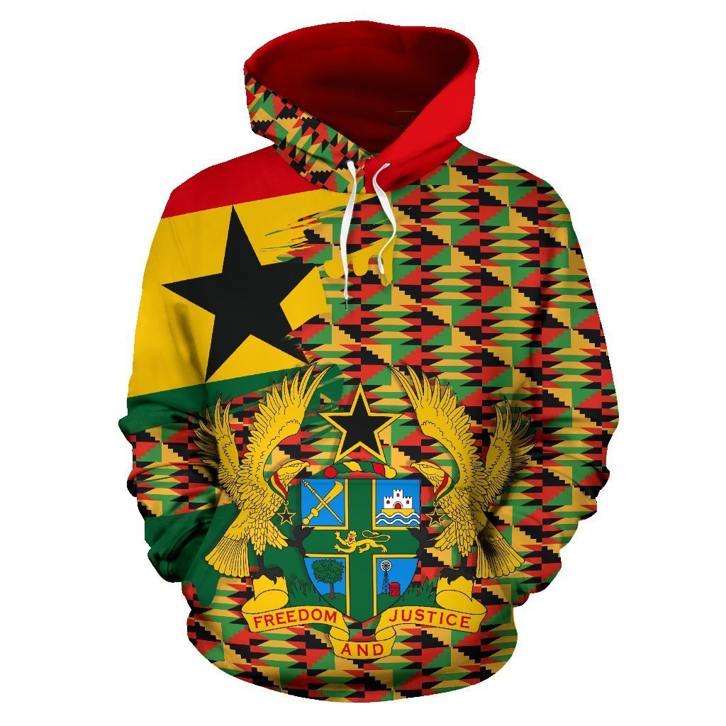 Greek Life Hoodie – Kente Kwanzaa Holiday Pullover – Gash Style