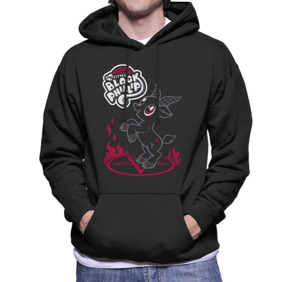 The Witch My Little Black Phillip Pony Mix Men’s Hooded Sweatshirt