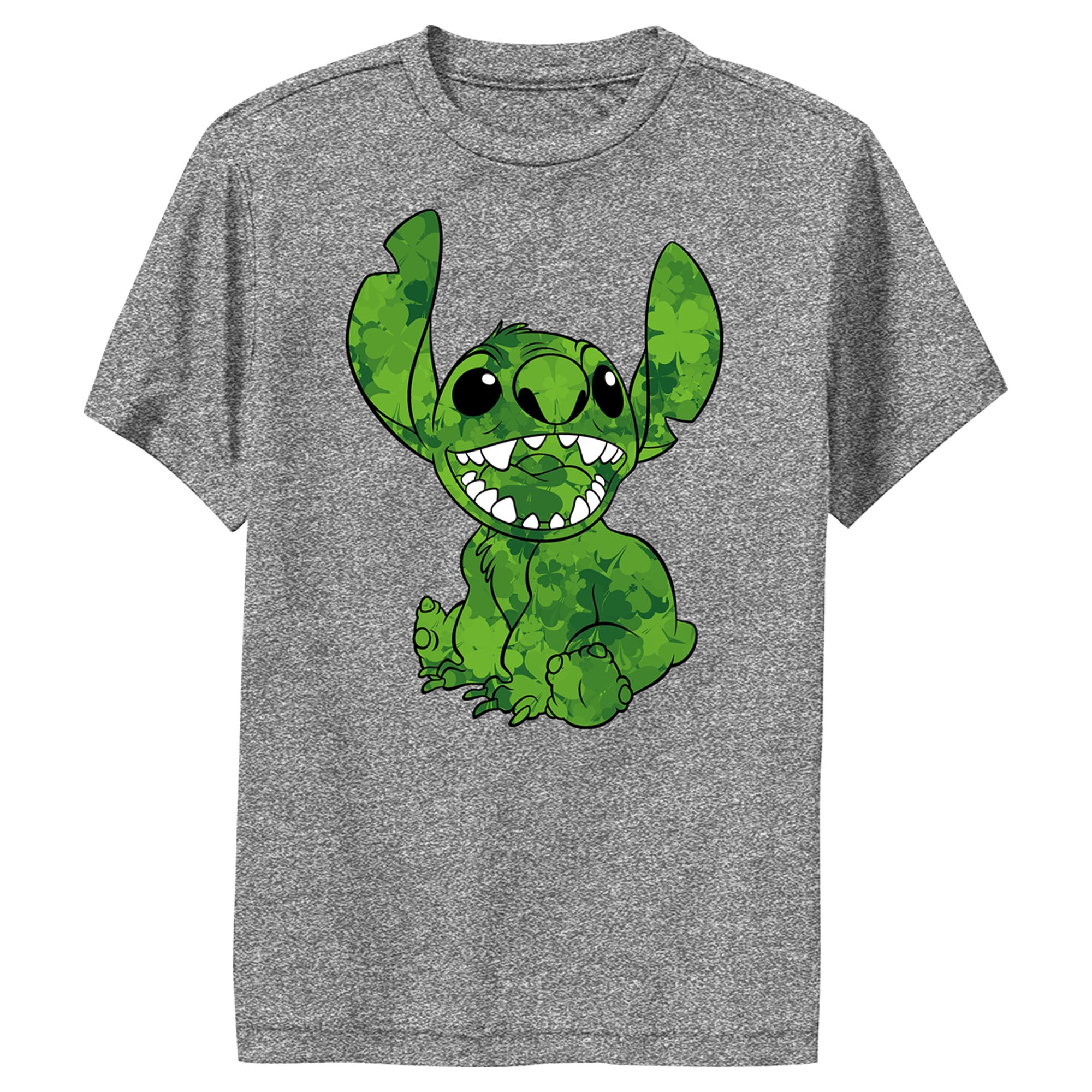 Boy’S Lilo & Stitch Four-Leaf Clover Fill Performance Tee