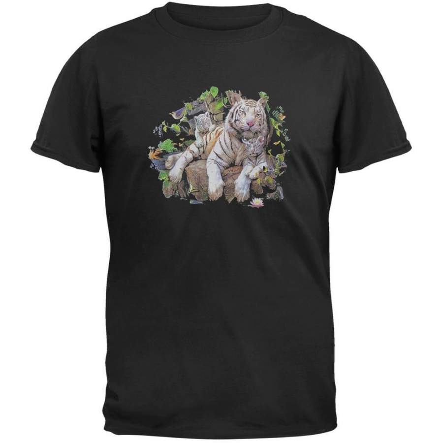 White Tiger Family T-Shirt