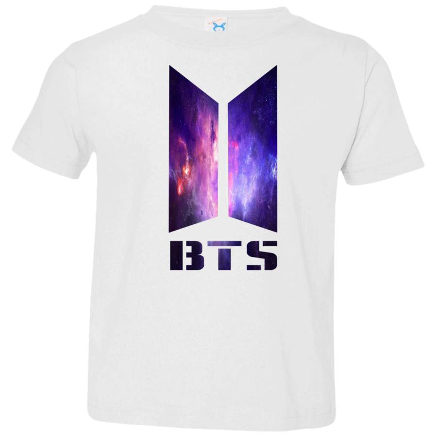 AGR bts galaxy logo Toddler Jersey T-Shirt