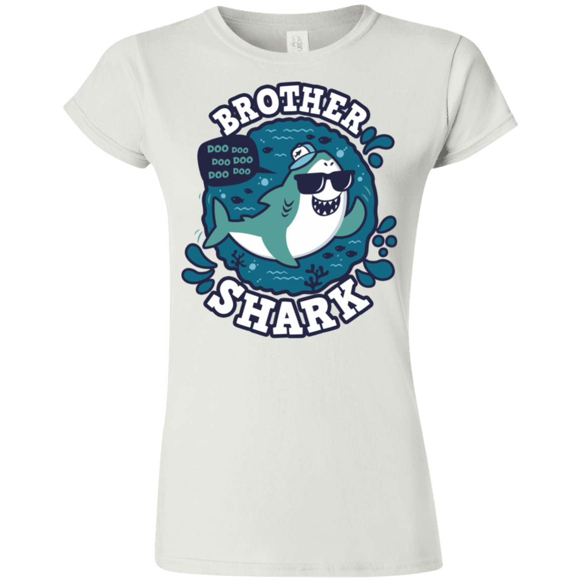 Shark Family Trazo – Brother Junior Slimmer-Fit T-Shirt