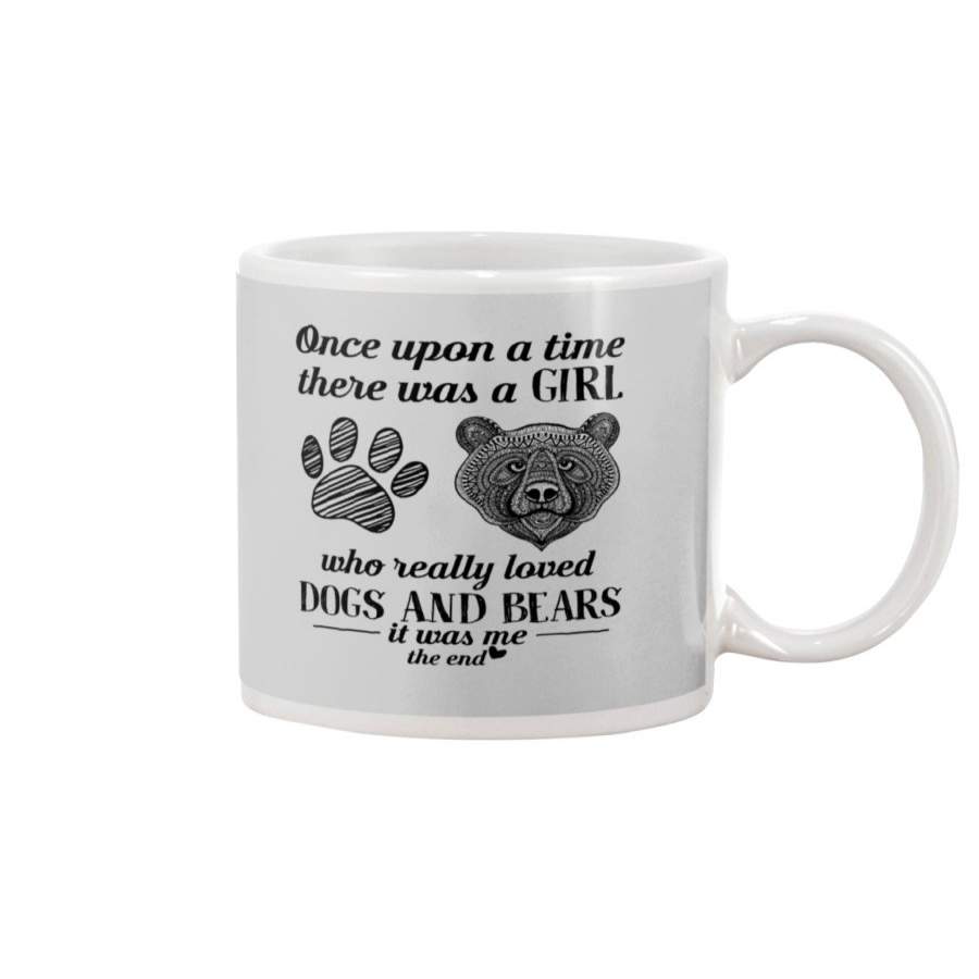 A Girl Who Loved Dogs And Bears Mug