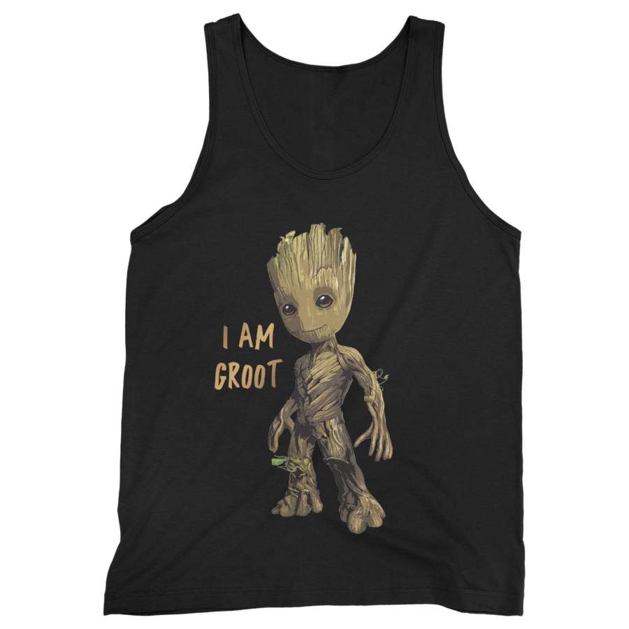 I Am Groot Little Cute Man’s Tank Top