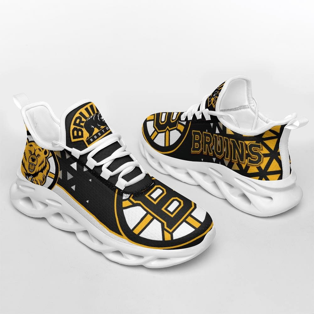 Boston Bruins Max Soul Shoes, Sports Shoes, Fashion Shoes, Shoes For Men And Women