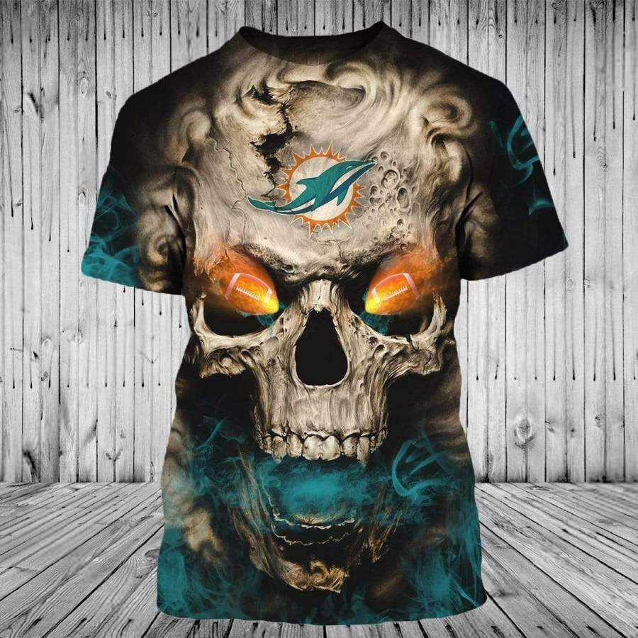 Miami Dolphins 3D T-Shirt for Men/Woman