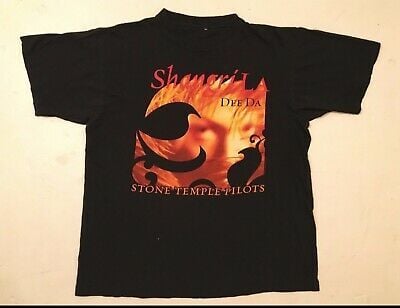 Vintage Stone Temple Pilots Shangri La Dee Da Tour 2001 T Shirt 4068