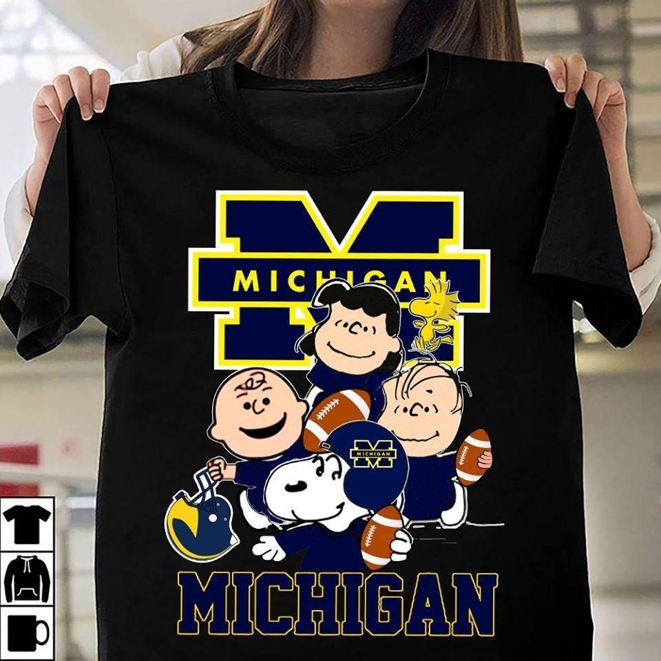 Michigan Wolverines Snoopy The Peanuts - FreeClothing Trending
