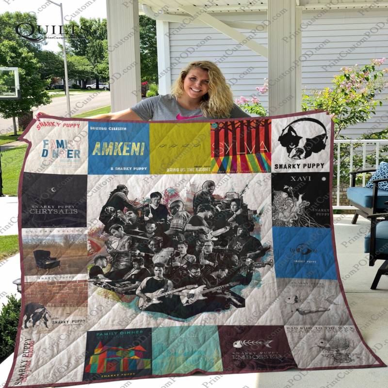 Snarky Puppy Albums Quilt Blanket For Fans Ver 17