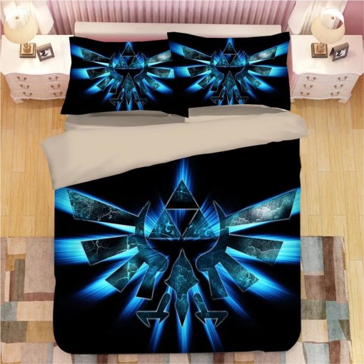 The Legend Of Zelda Link 9 Duvet Cover Pillowcase Home Decor 3D Bedding Set 3645