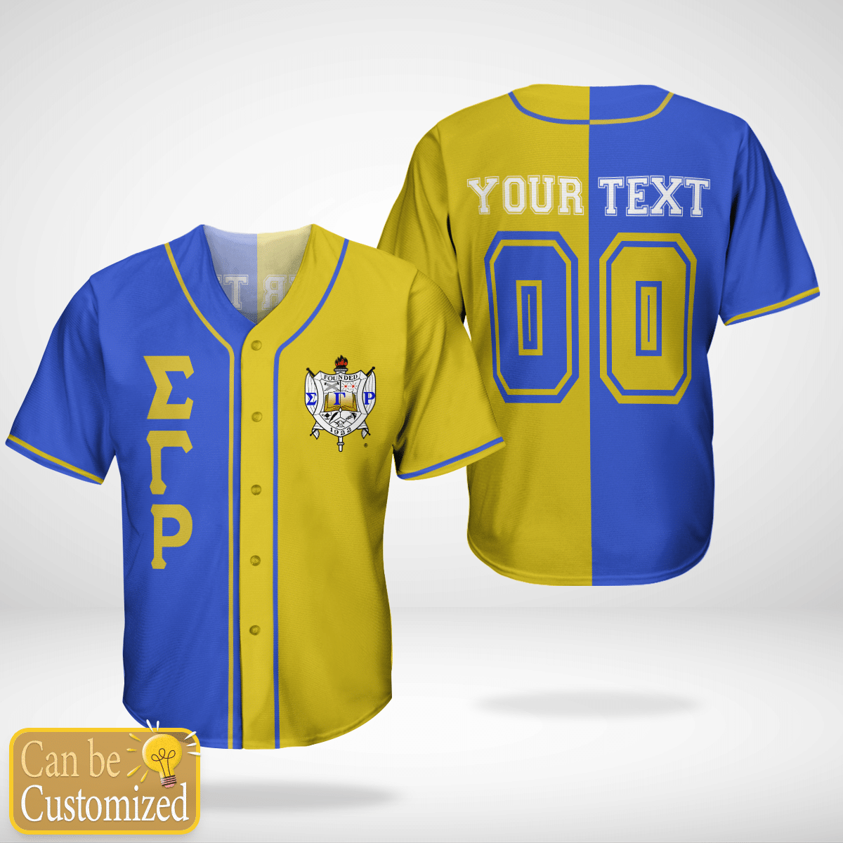 Sigma Gamma Rho 1922 Personalized Baseball Jersey Shirt