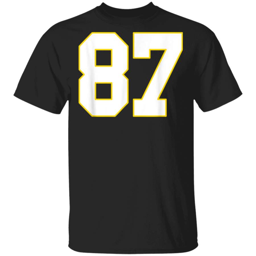 Number 87 Tshirt  Kansas City Football TShirt