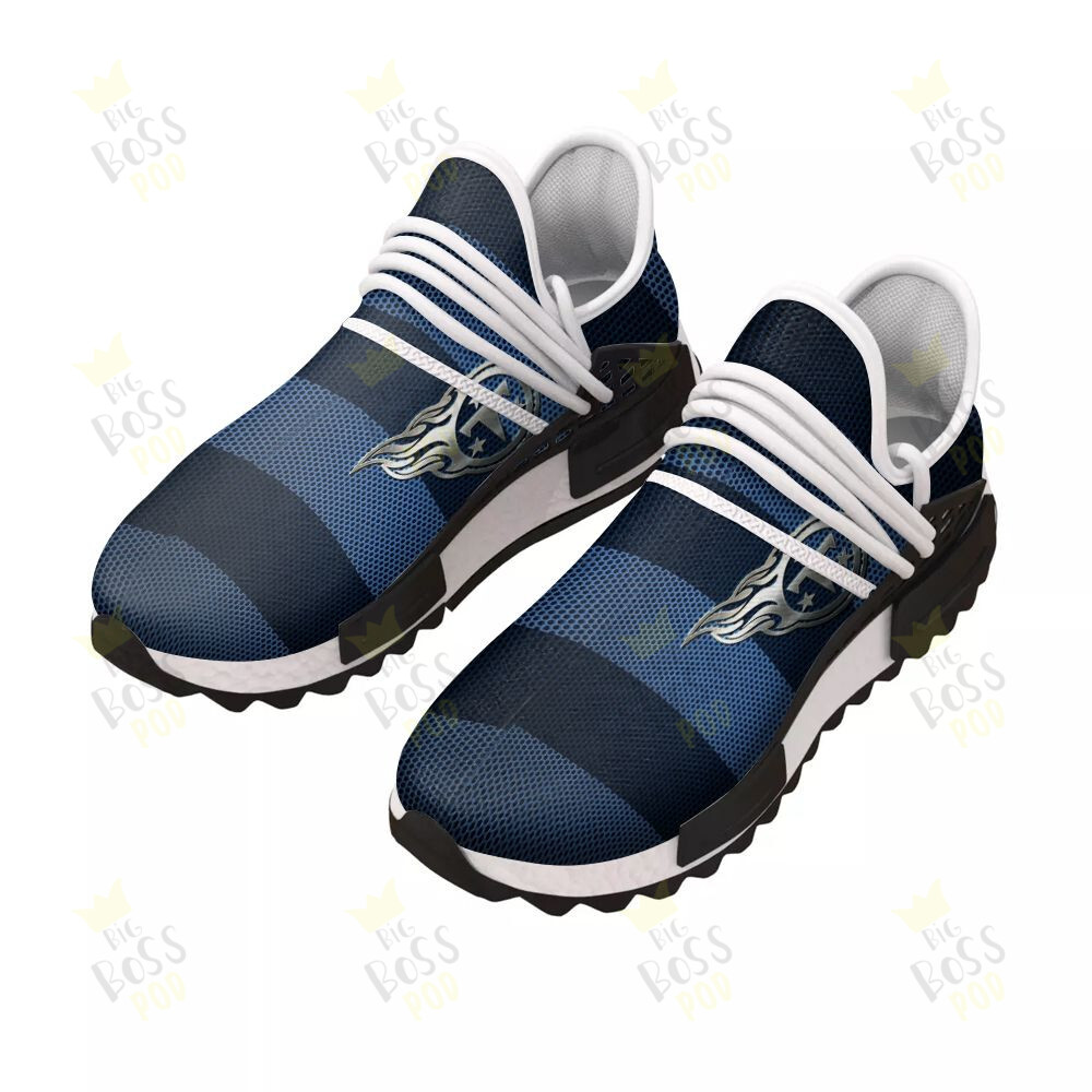 Tennessee Titans Helmet Logo American Football Gift For Titans Fans Sport Running Sneakers Shoes