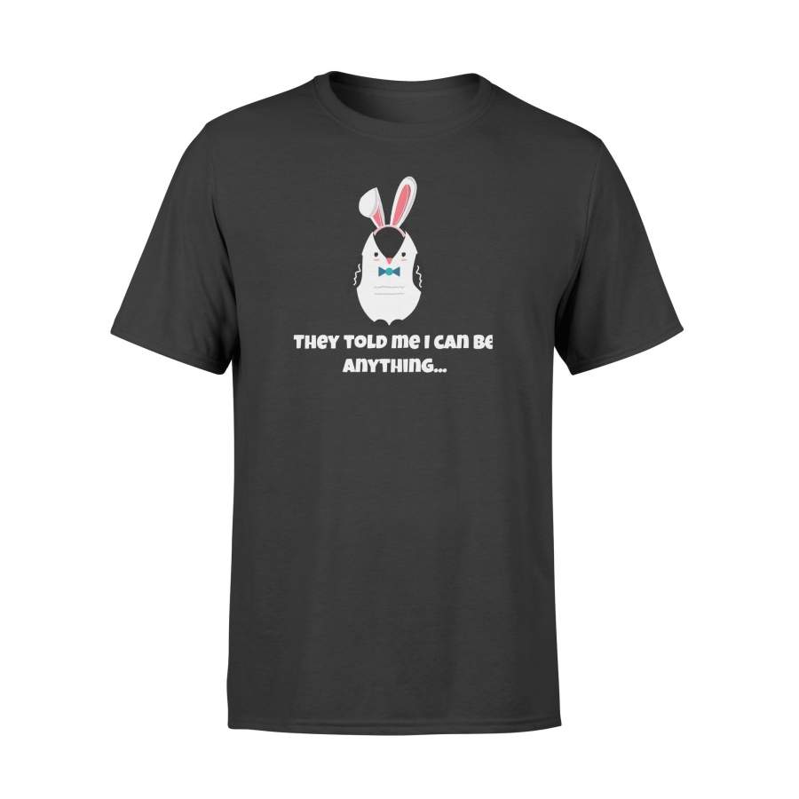 Cute Easter Bunny Penguin Easter  T Shirt