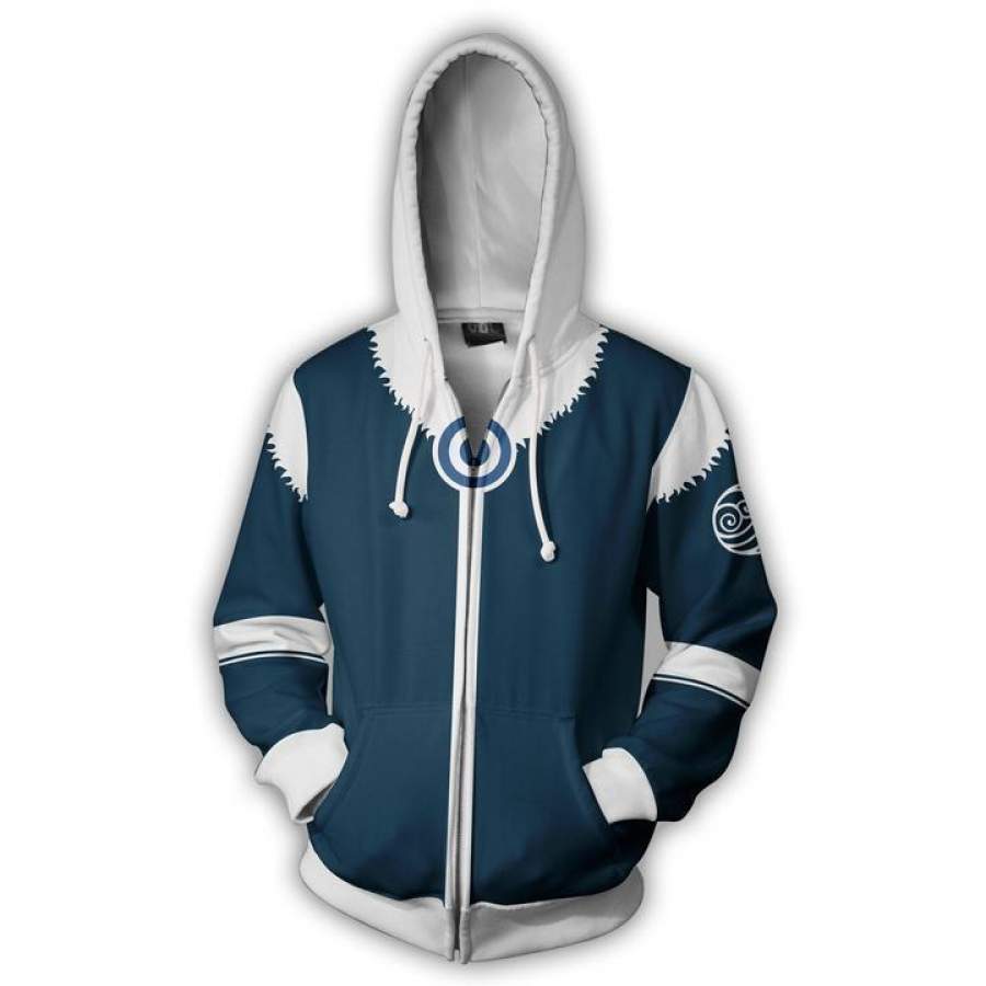 The Legend of Korra Hoodies – Korra Zip Up Hoodie