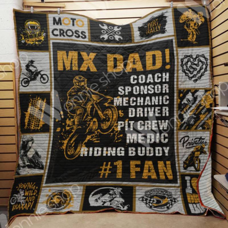 Dirt Bike Dad Blanket JN2102 90O47