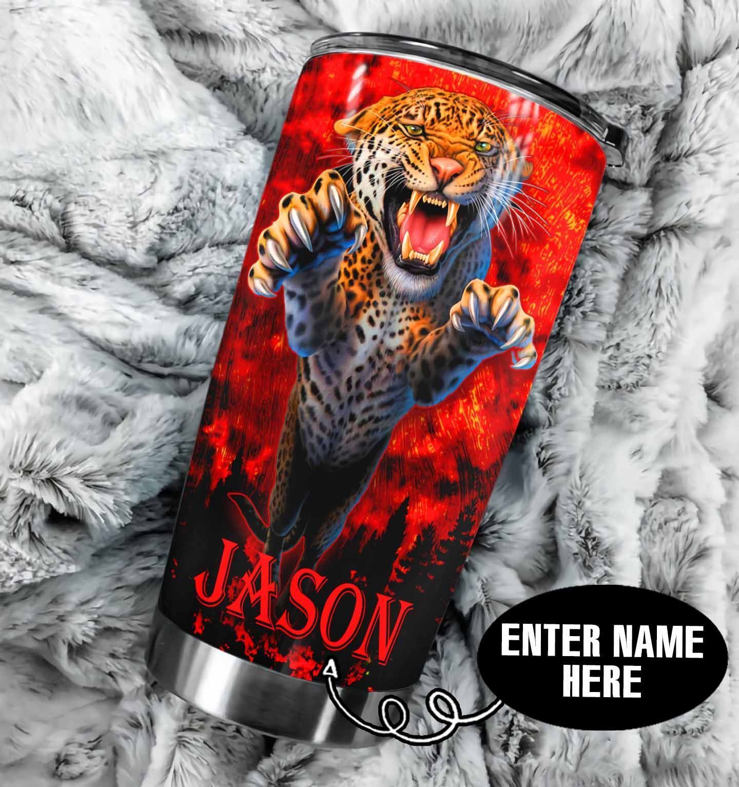 Tiger Personalized Tumbler BBB230532SM