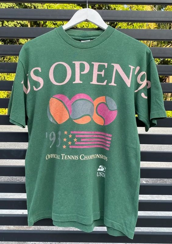 Vintage Us Open 93 Tennis Chamionships Shirt Outfit