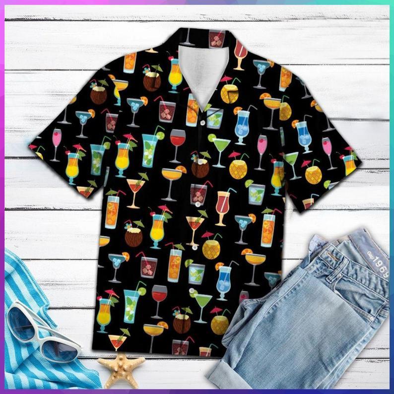 Summer Cocktails Hawaii Shirt For Men Women Adult Ha47051