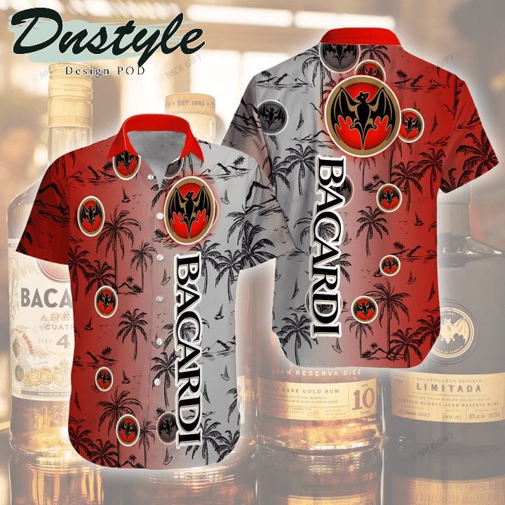 Bacardi Rum Hawaii Shirt Ha100302