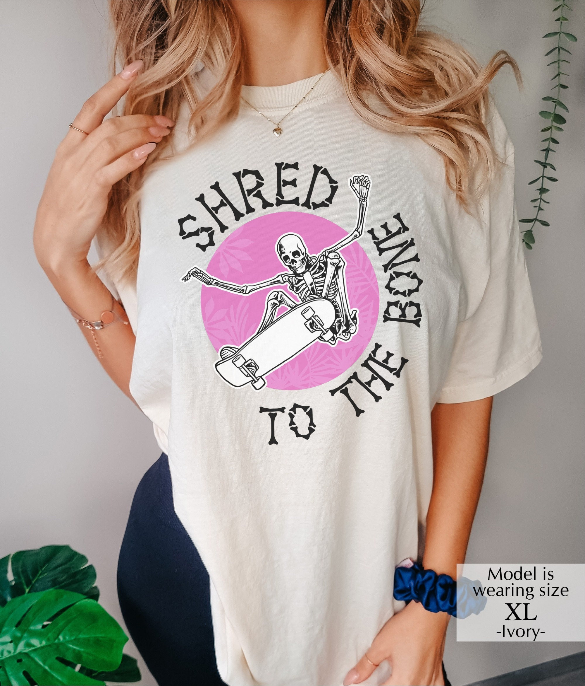 Shred To The Bone Halloween Shirt, Rock n Roll Halloween Shirt, Skeleton Hand Shirt, Skeleton Halloween Shirt, Comfort Color Shirt (1717) Elvis Presley HoodieZ Style