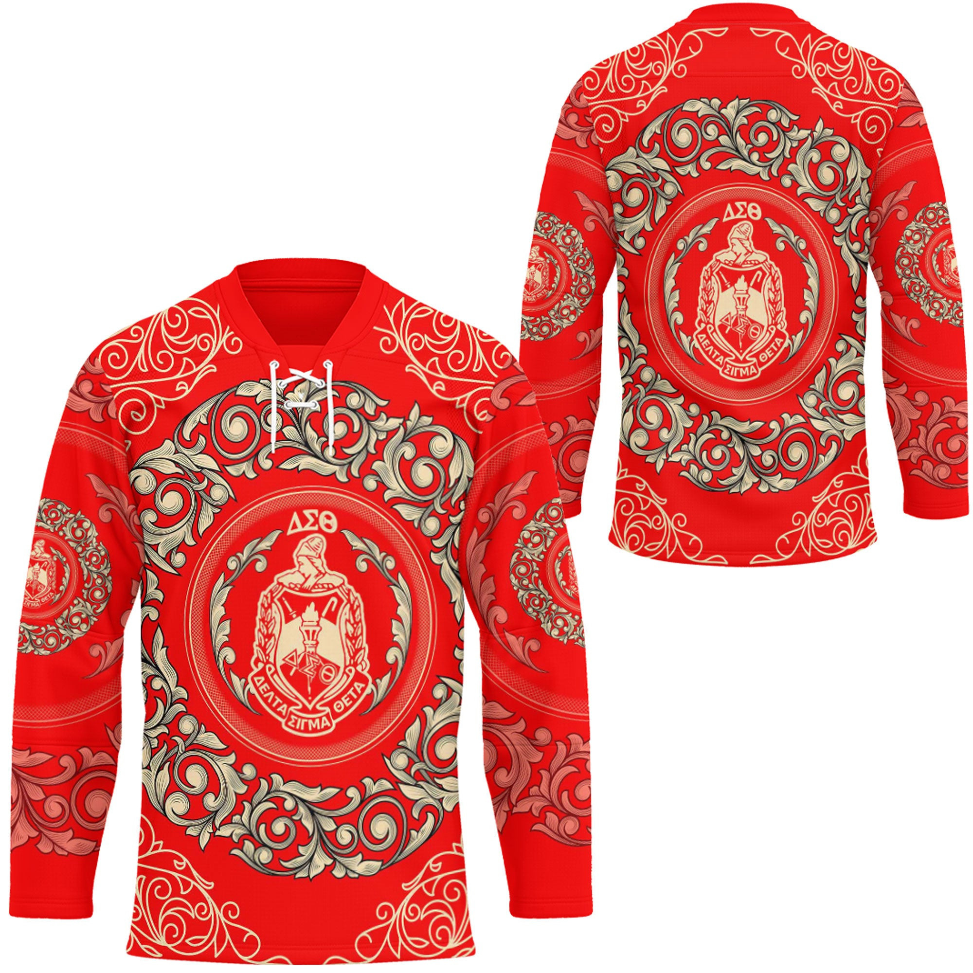 Africa Zone Clothing – Delta Sigma Theta Sorority Hockey Jersey A35