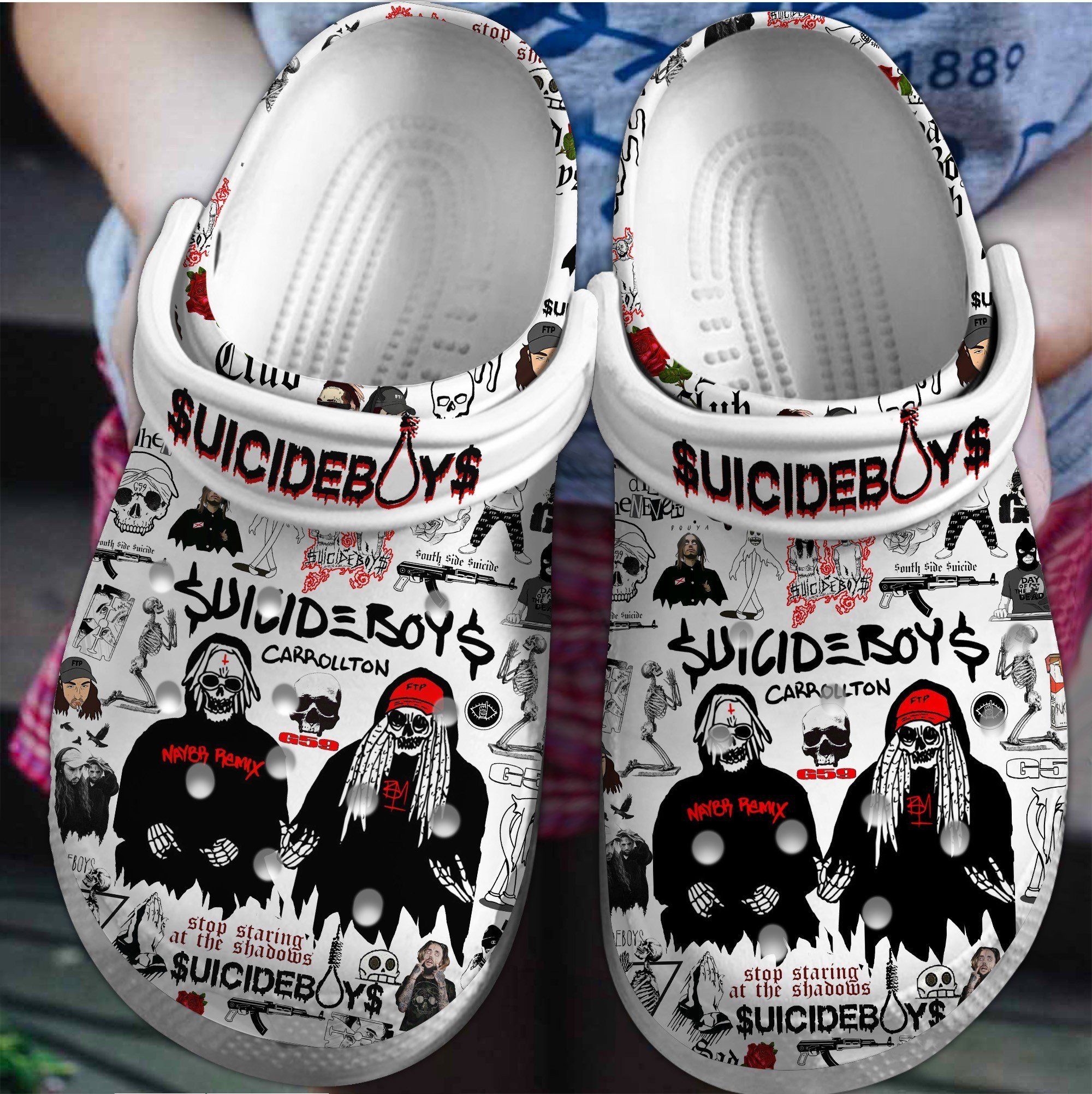 Suicideboys Music Crocs Crocband Clogs Shoes Comfortable For Men Women and Kids 2