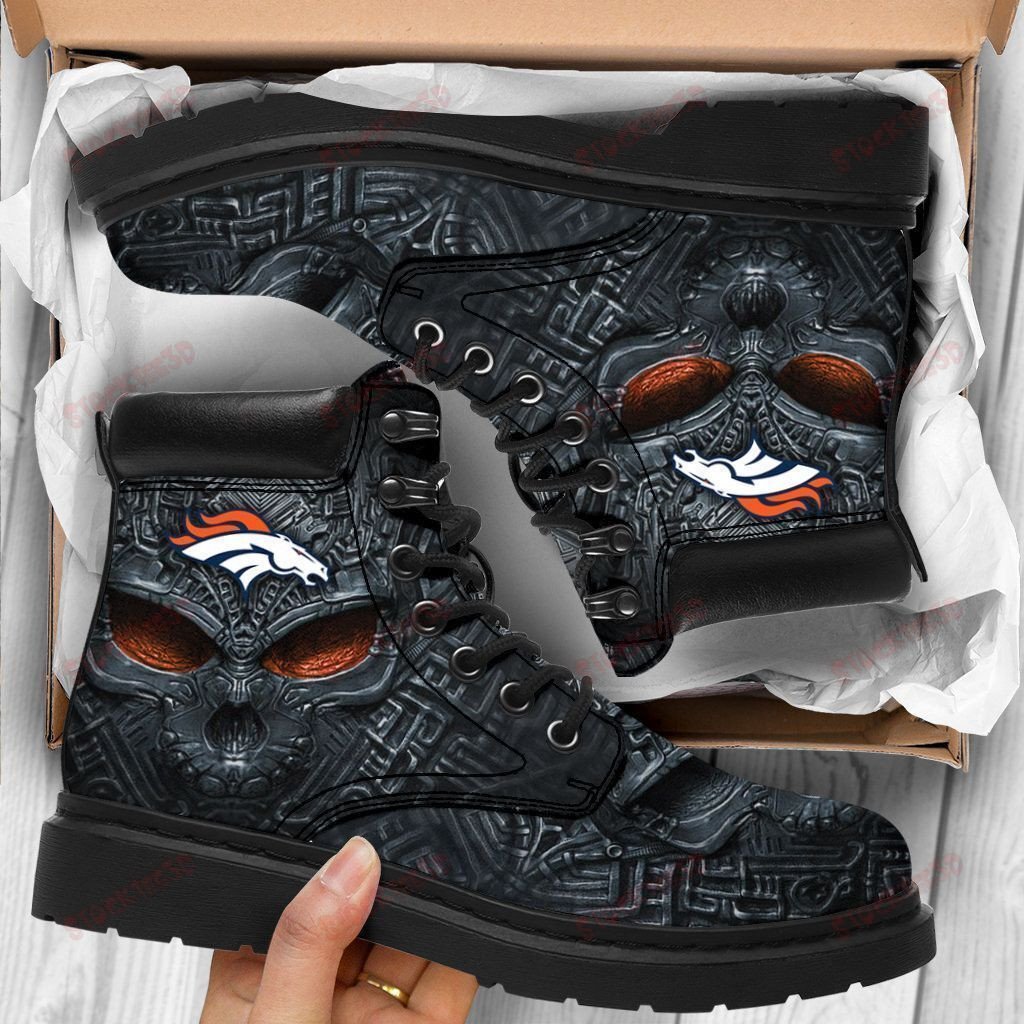 Denver Broncos Boots – Premium Shoes/ Premium Leather Boots – Gift For Sports Lovers 125