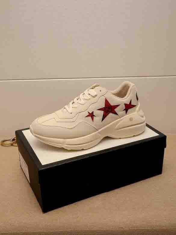 Gucci Rhyton Red Stars Shoes Sneakers SNK468962913