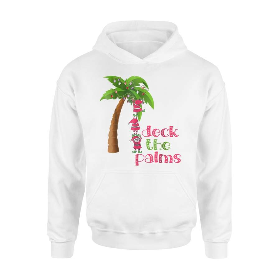 Christmas In July Beach Deck The Palms Cruise Vacation Hoodie