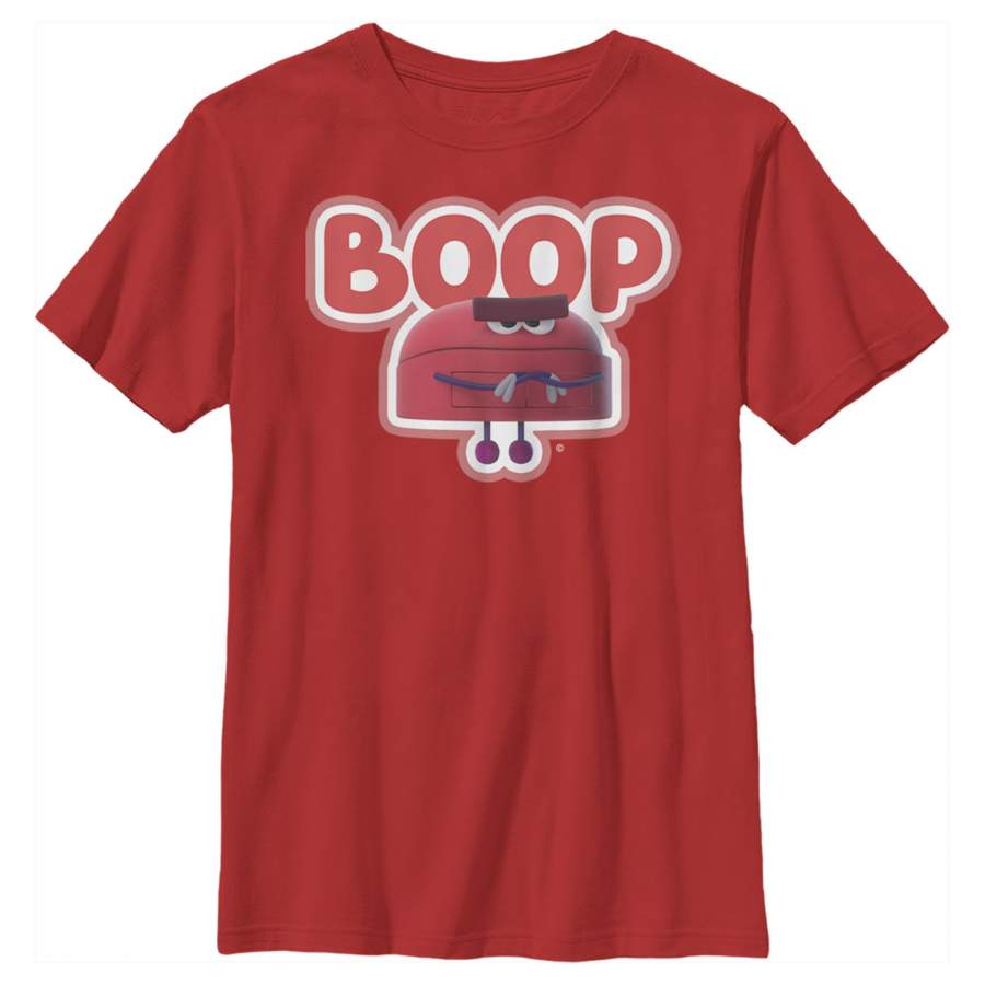 Ask the StoryBots Boy’s Boop Portrait  T Shirt