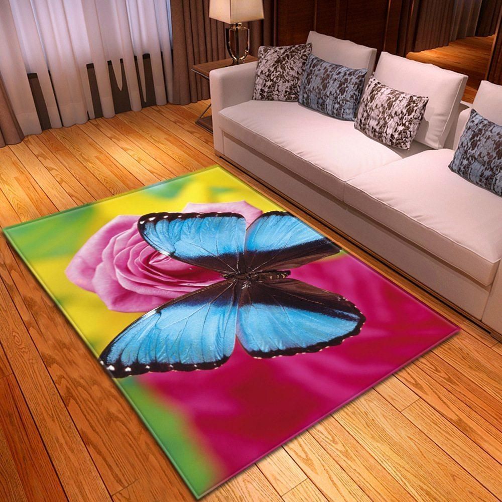 Blue Butterfly Limited Edition  Sku 263619 Rug