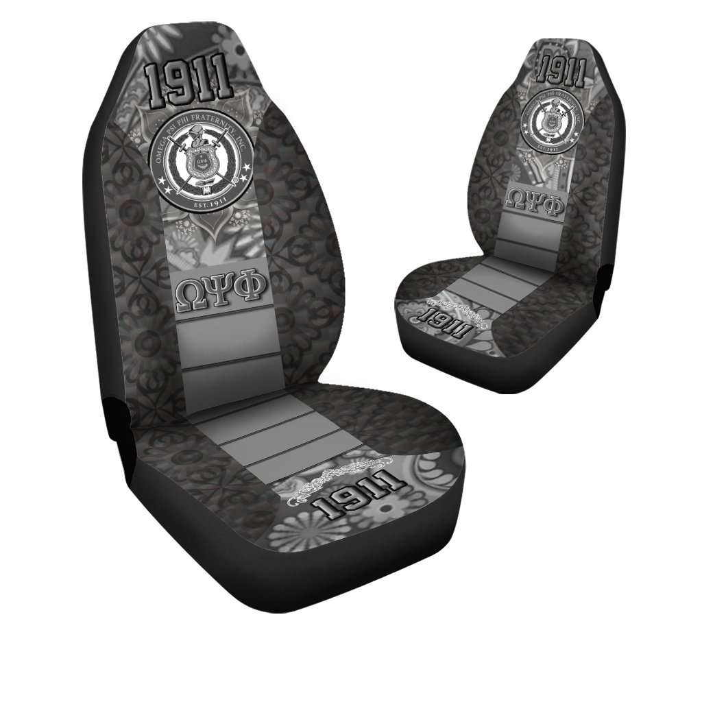 Omega Psi Phi Car Seat Covers 10062020