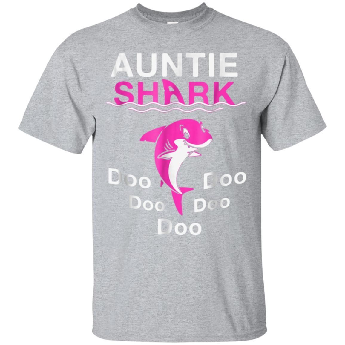 Auntie Shark T Shirt Doo Doo Doo