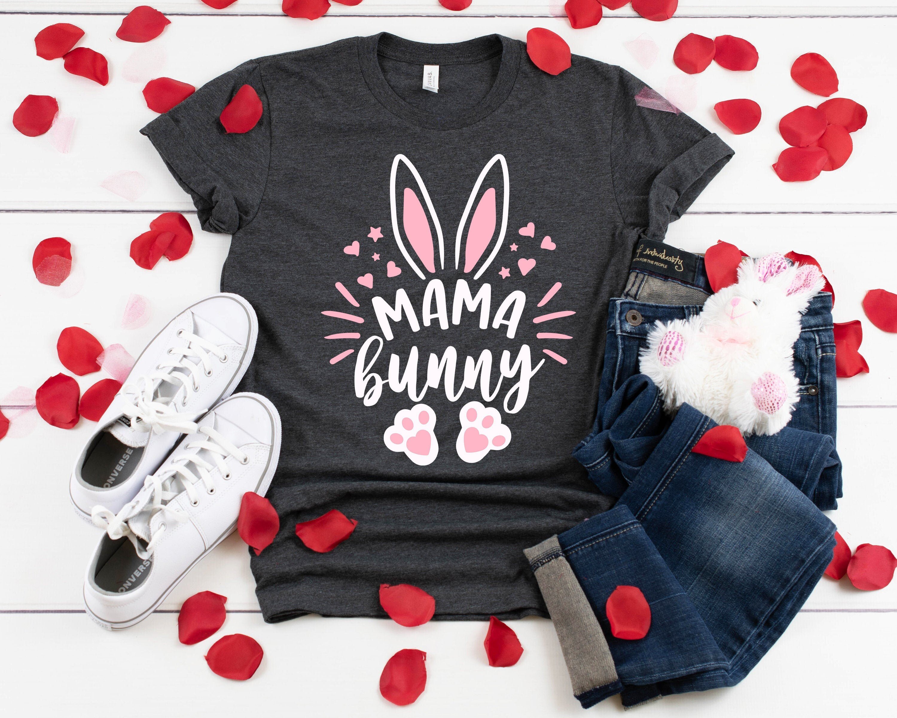 Mama Bunny Shirt, Easter Shirt, Rabbit Shirt Easter Pregnancy Shirt, Easter Expectations Shirt, Bunny Shirt