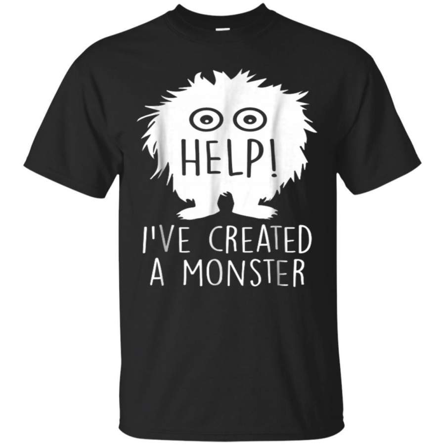 AGR I Created A Monster Tshirt Dad Mom And Kid Funny Jaq T-shirt