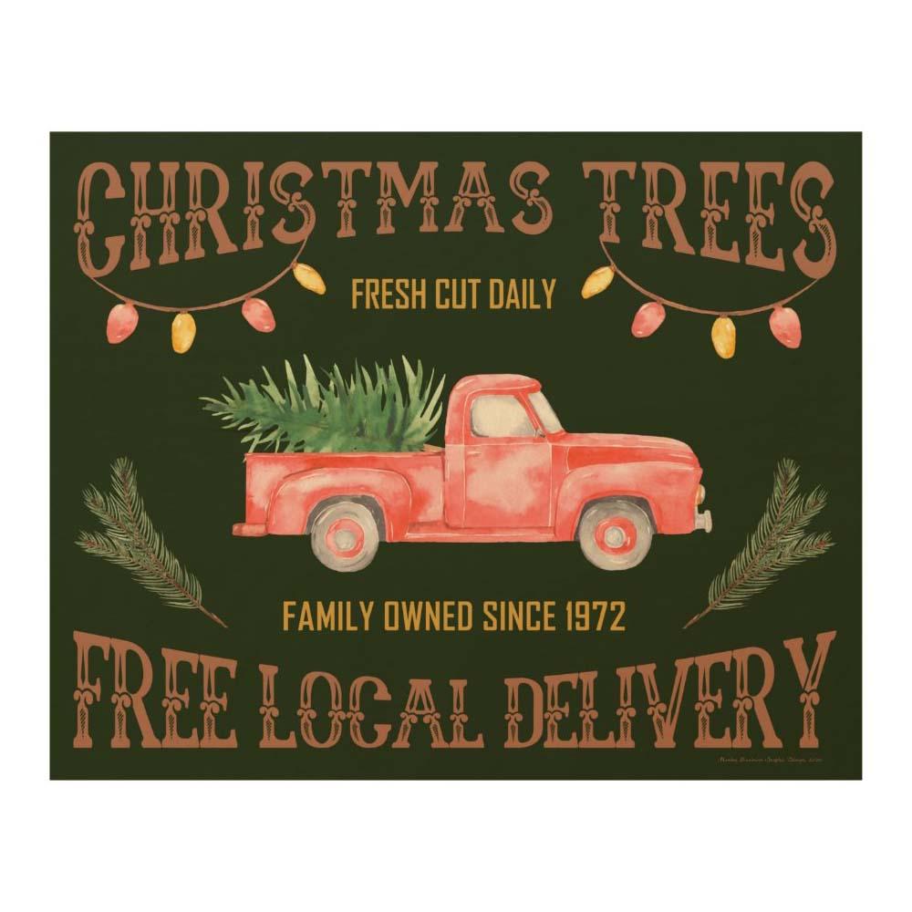 ViticStore™ Christmas van – Christmas canvas for decor, canvas wall art, gift for family, home decoration,  christmas canvas, christmas gift