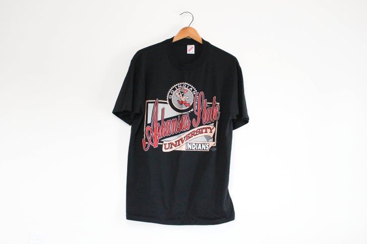 Vtg Arkansas State University Indians T-Shirt